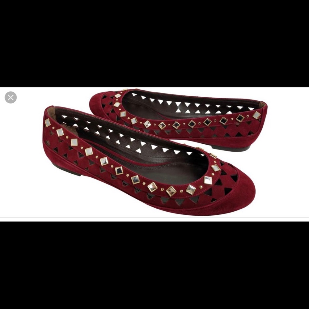 Tory Burch Kingsbridge studded ballet flats❤️
